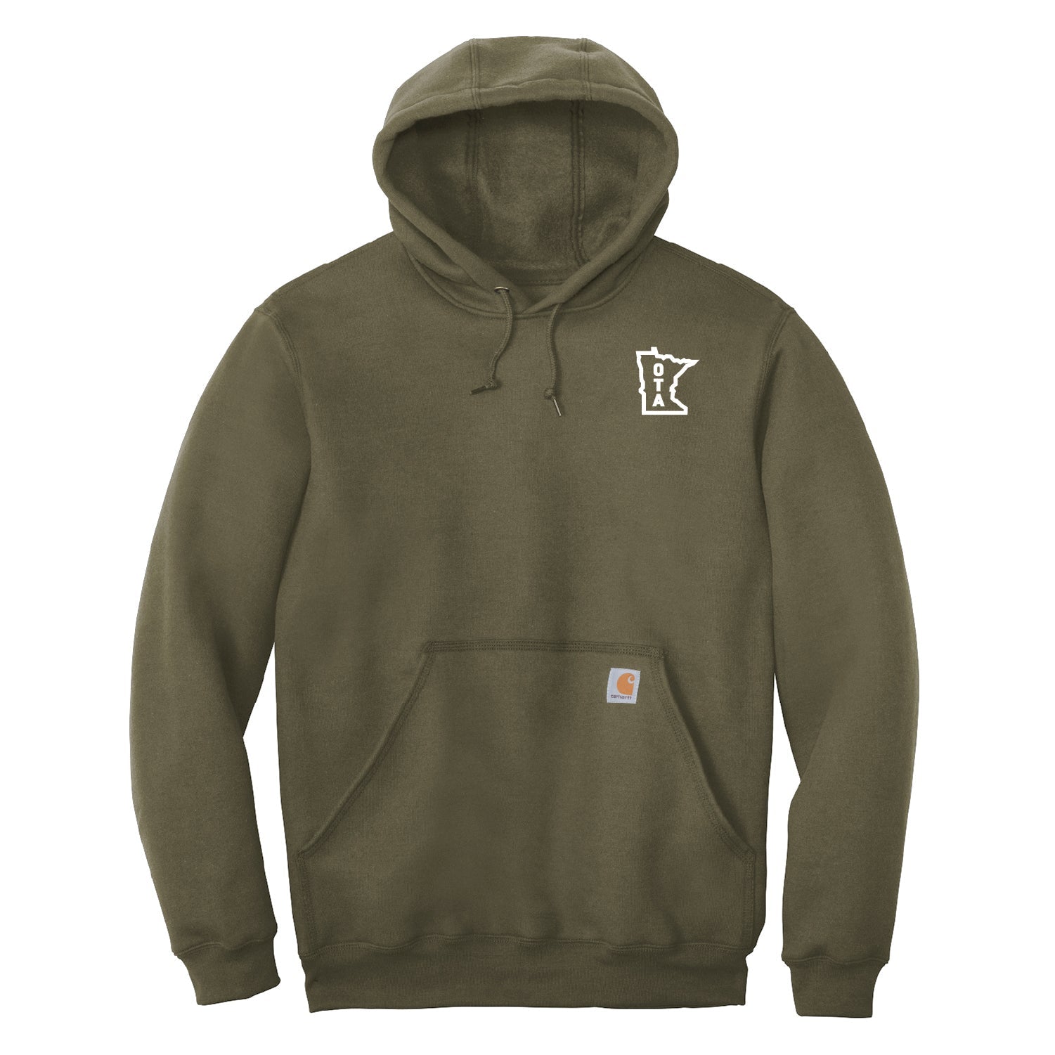 Out There Advertising Carhartt® Tall Midweight Hooded Sweatshirt - DSP On Demand