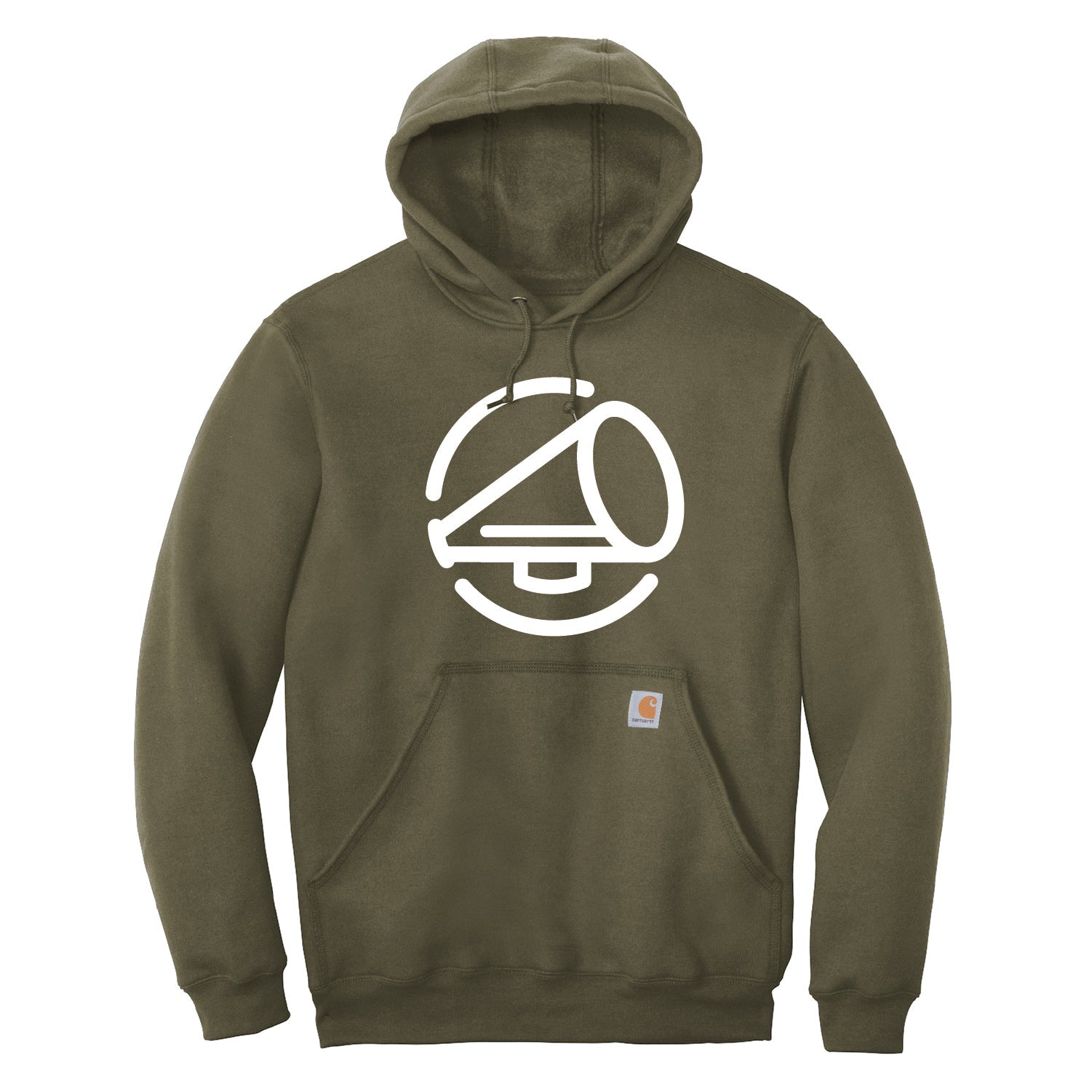 Out There Advertising Carhartt® Tall Midweight Hooded Sweatshirt - DSP On Demand