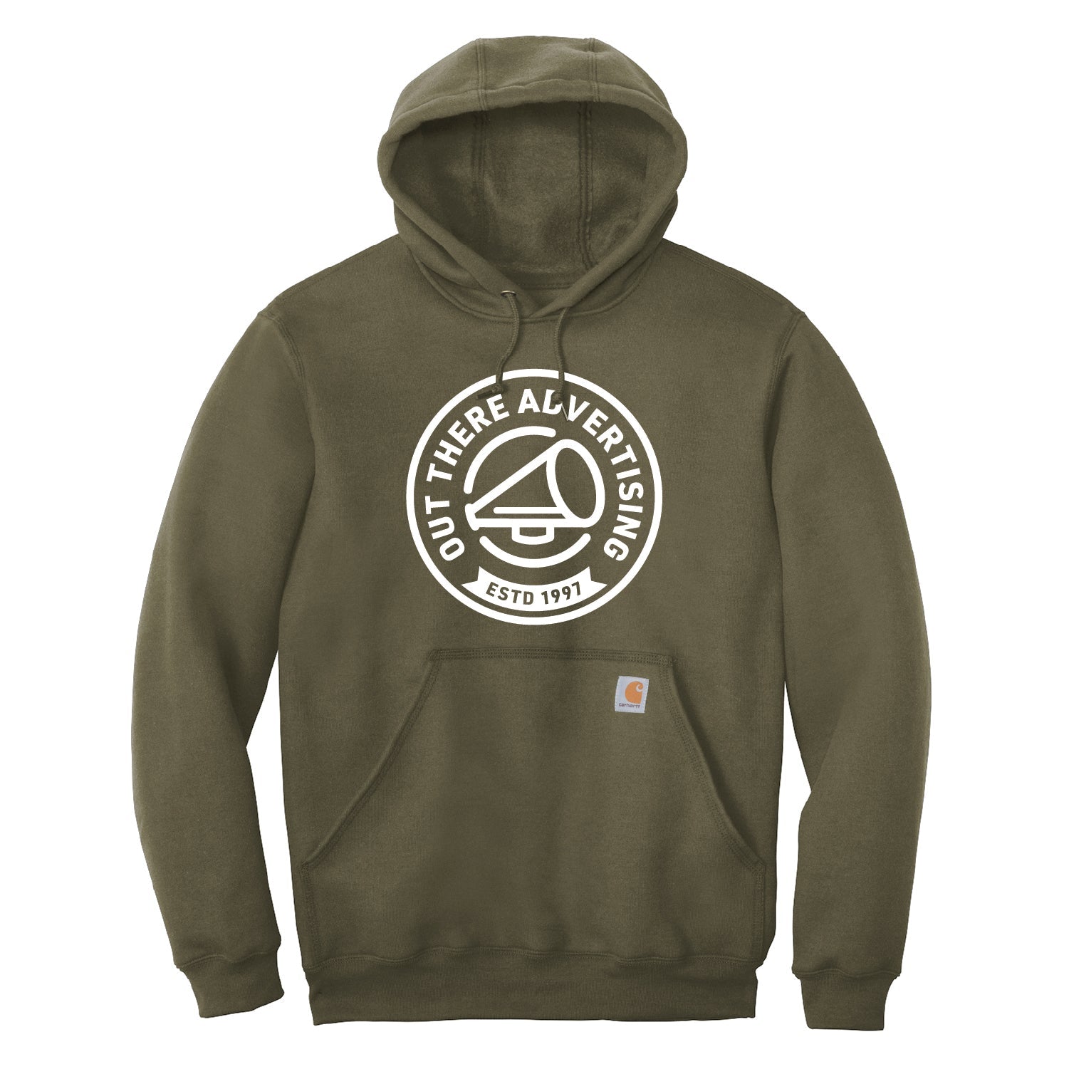 Out There Advertising Carhartt® Tall Midweight Hooded Sweatshirt - DSP On Demand