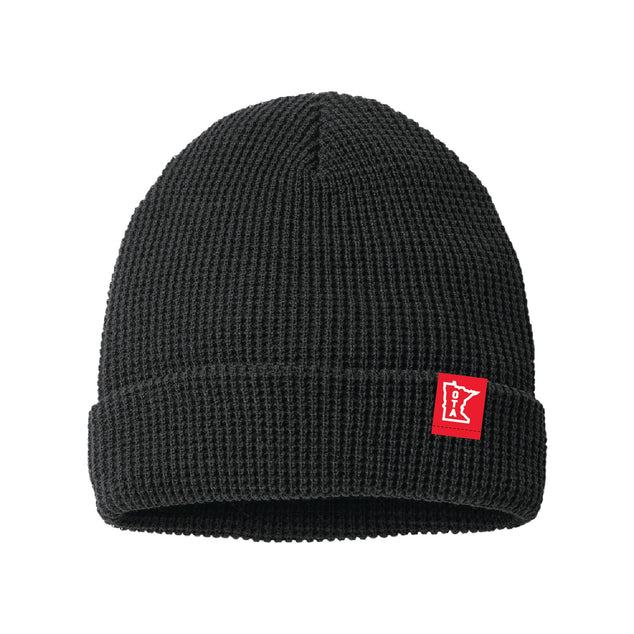 Out There Advertising Waffle Cuffed Beanie - DSP On Demand
