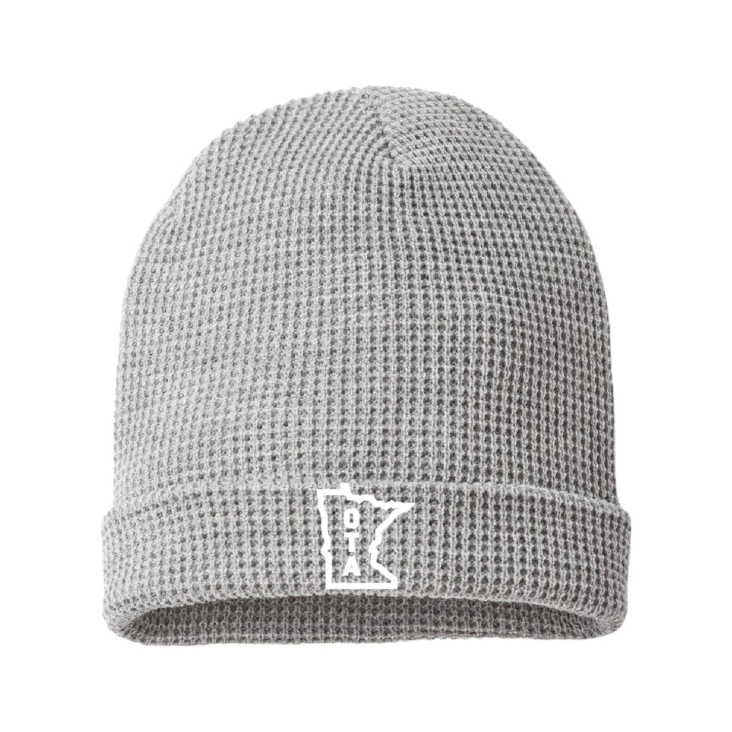 Out There Advertising Waffle Cuffed Beanie - DSP On Demand