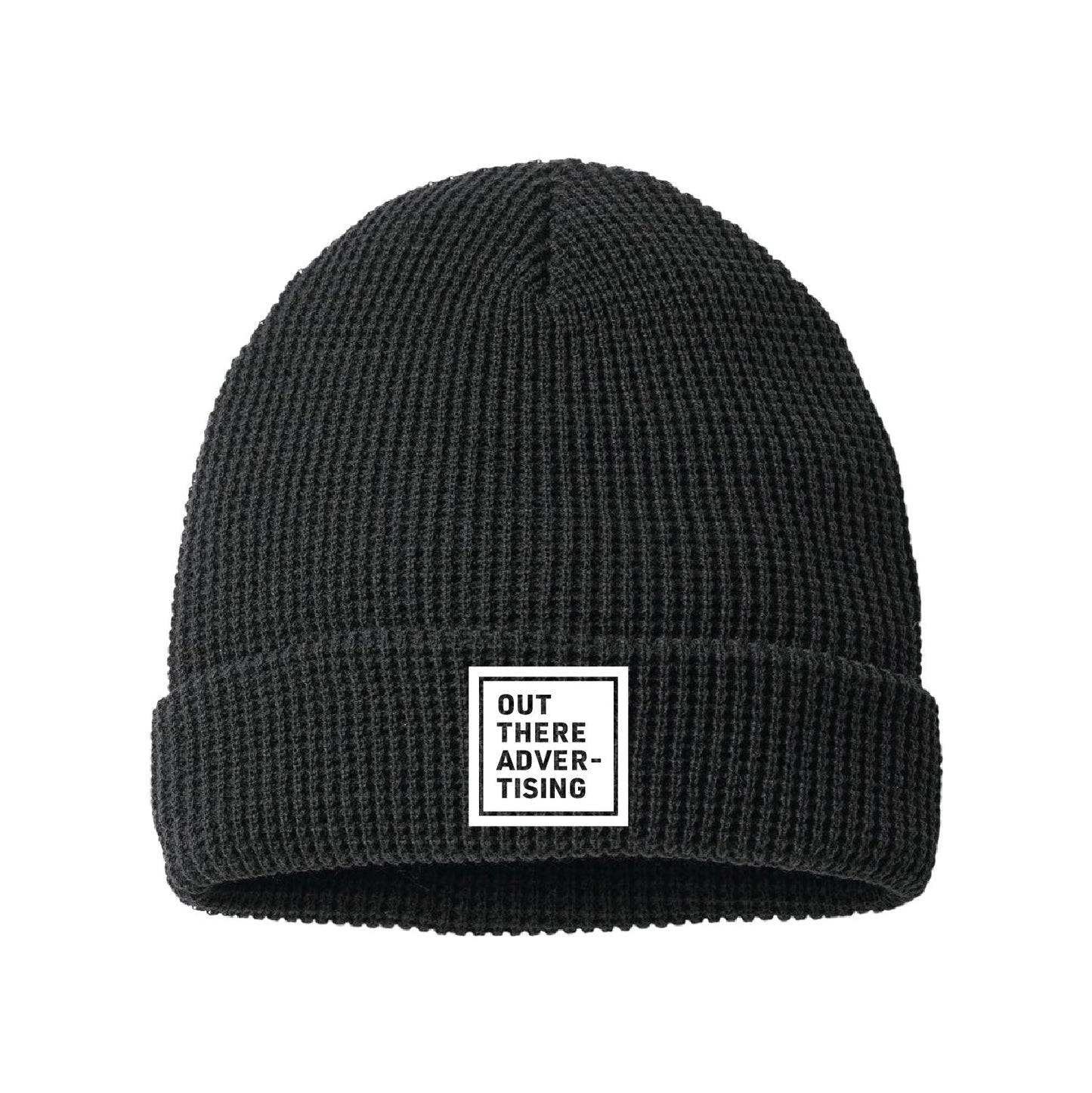 Out There Advertising Waffle Cuffed Beanie - DSP On Demand