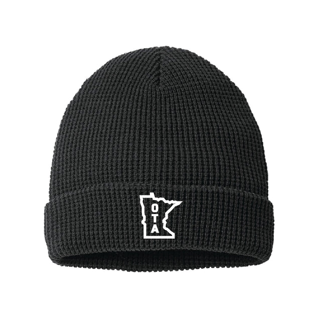 Out There Advertising Waffle Cuffed Beanie - DSP On Demand