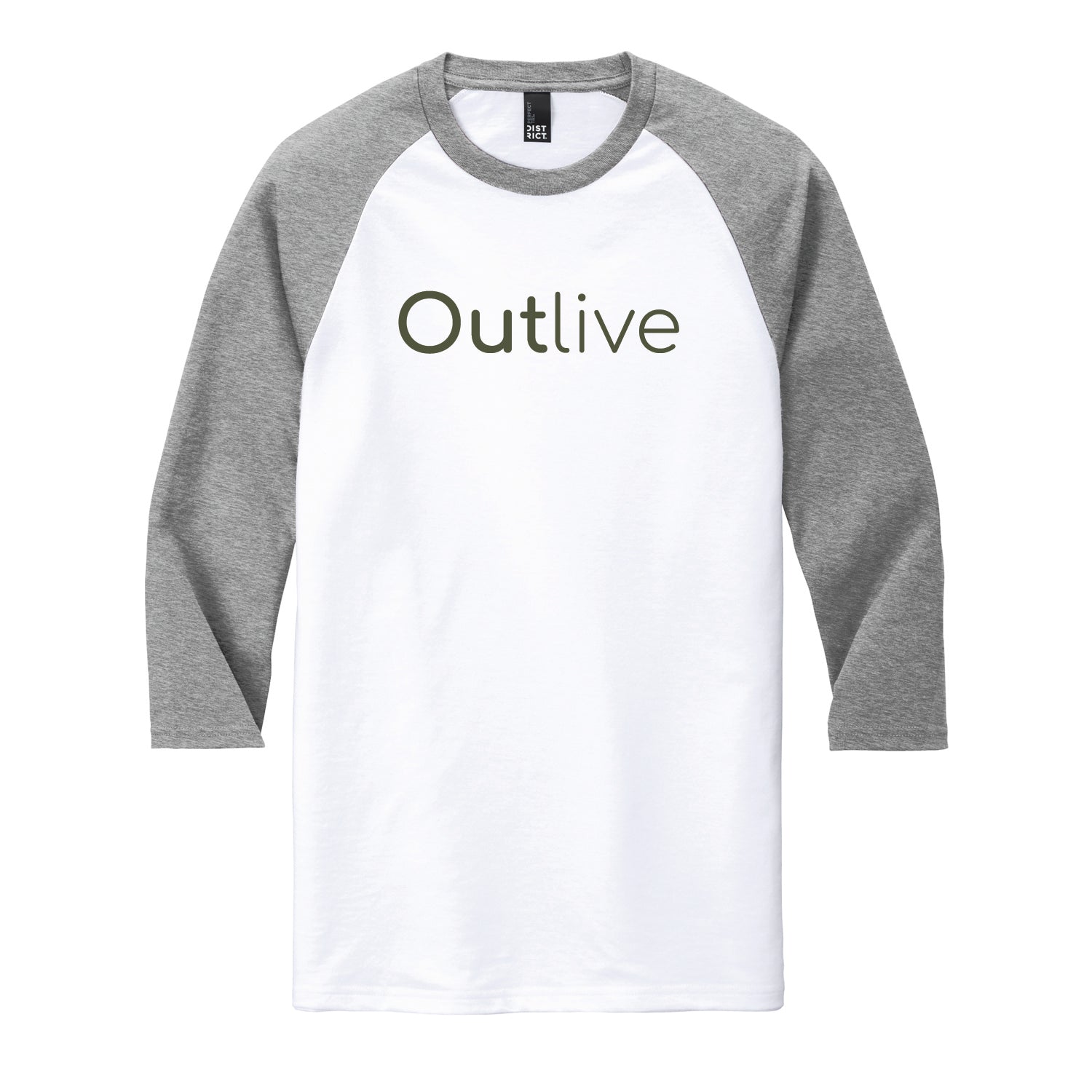 Outlive 3/4-Sleeve Raglan - DSP On Demand