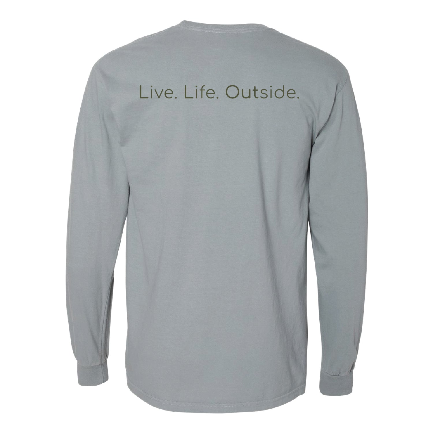 Outlive Heavyweight Long Sleeve Pocket T-Shirt - DSP On Demand