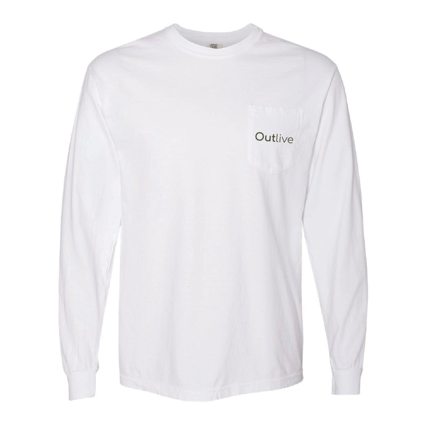 Outlive Heavyweight Long Sleeve Pocket T-Shirt - DSP On Demand
