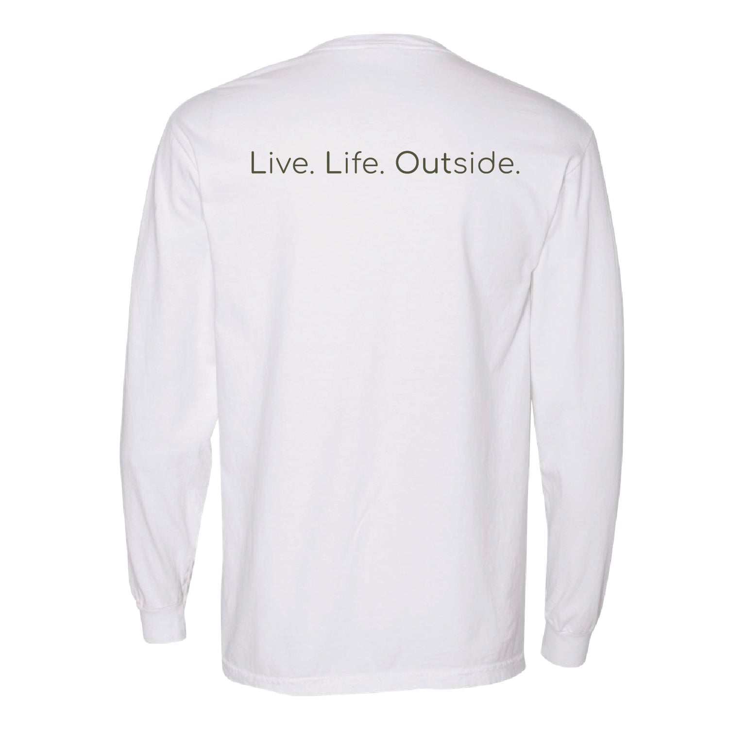 Outlive Heavyweight Long Sleeve Pocket T-Shirt - DSP On Demand