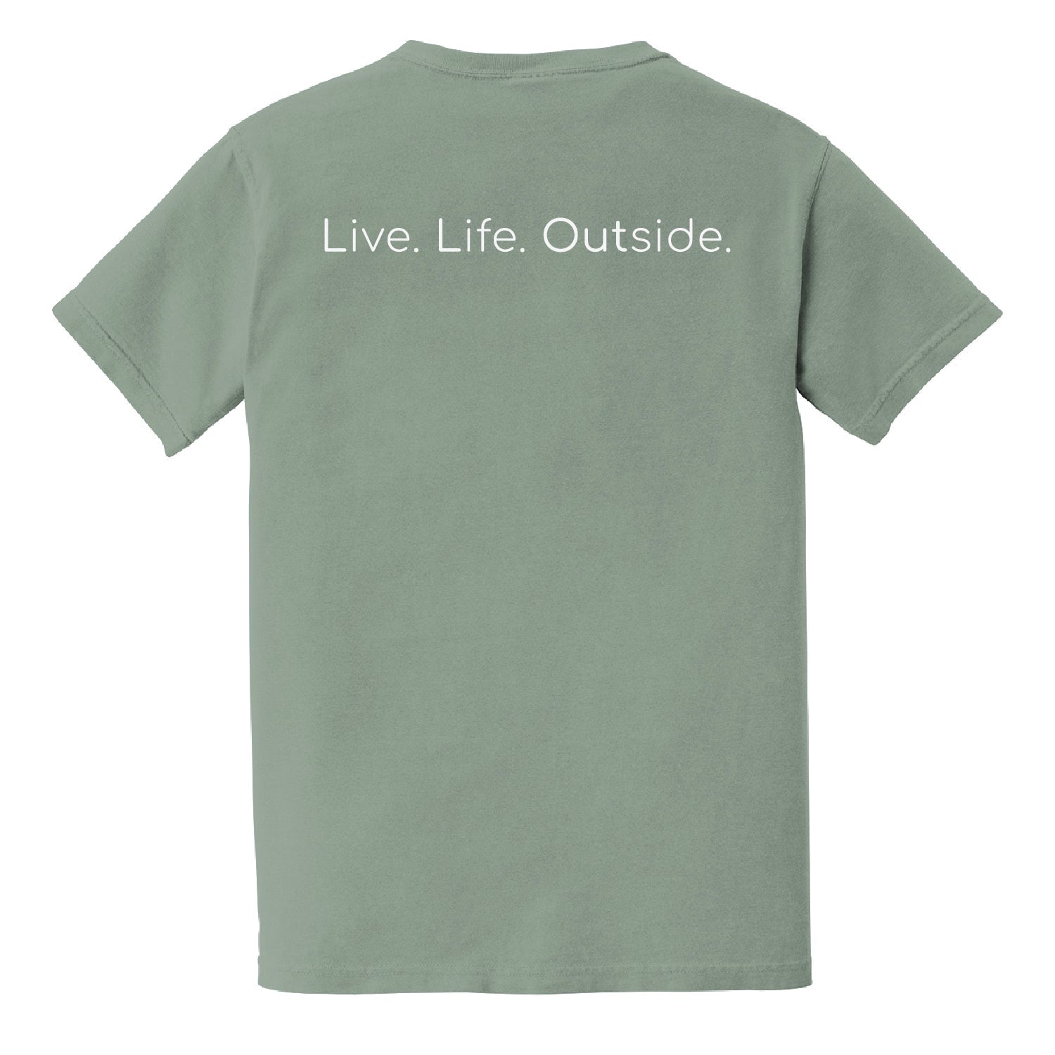 Outlive Heavyweight Ring Spun Pocket Tee - DSP On Demand