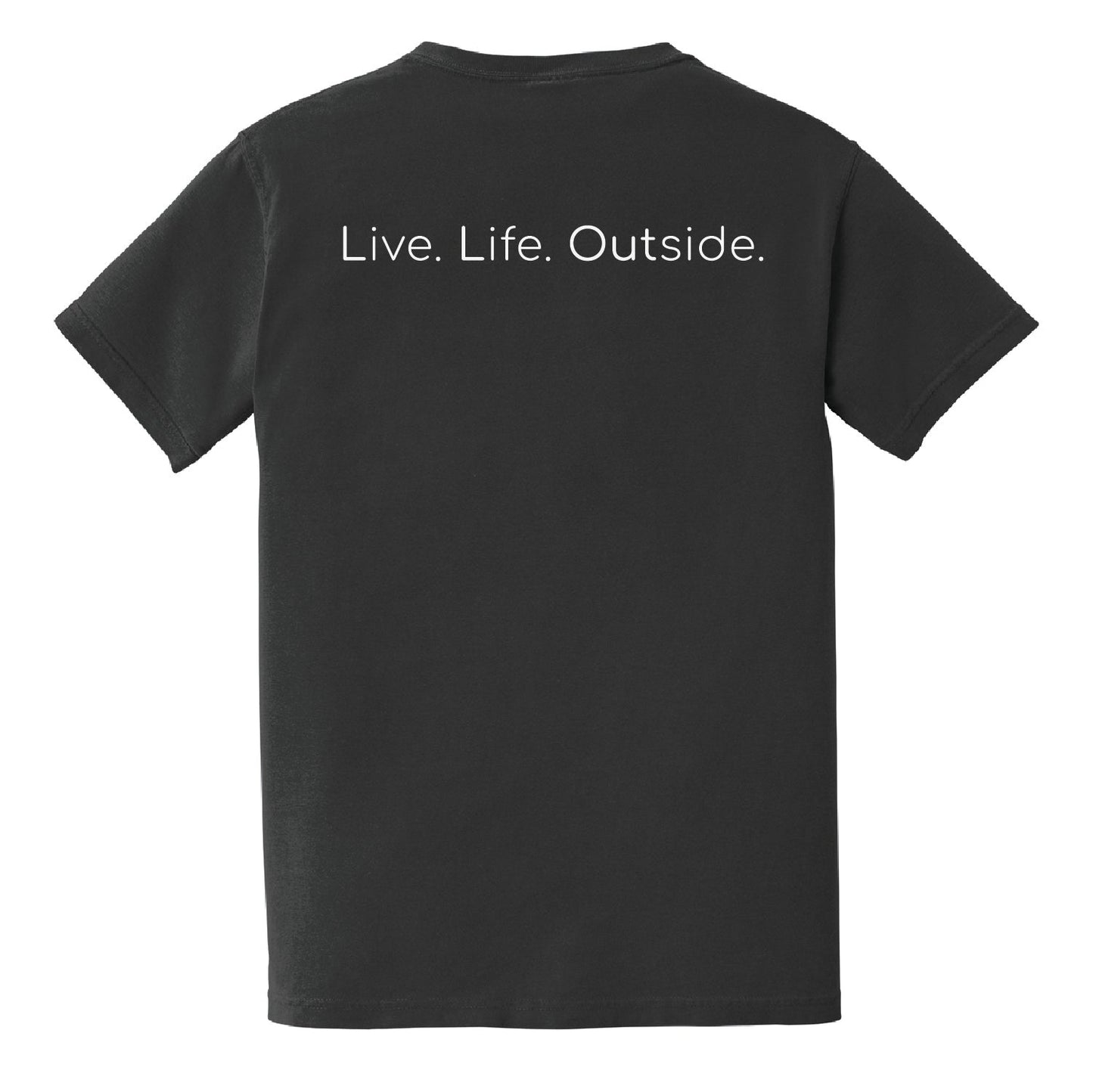 Outlive Heavyweight Ring Spun Pocket Tee - DSP On Demand