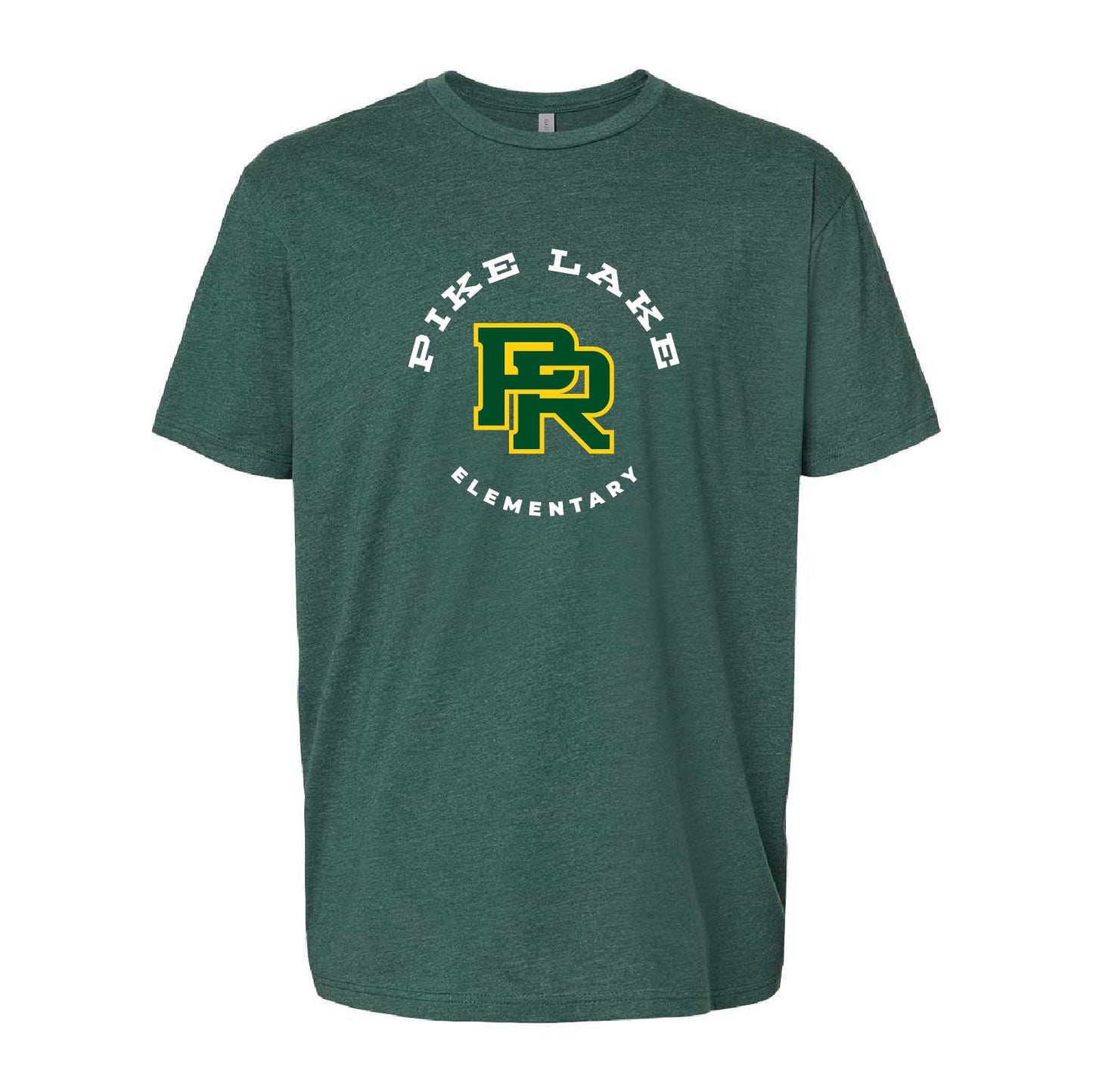 Pike Lake Elementary Logo Short Sleeve Crew - DSP On Demand