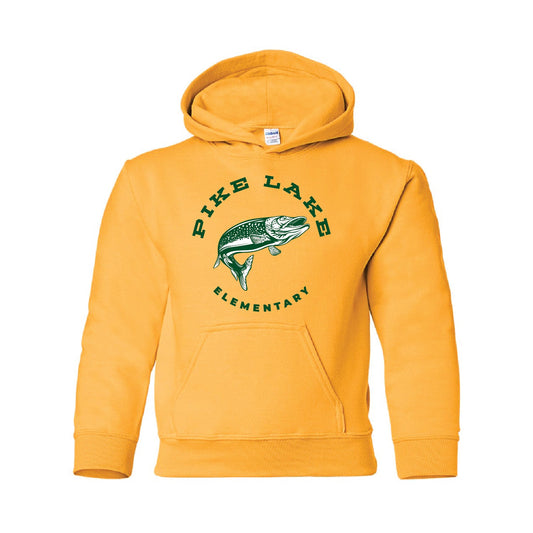 Pike Lake Elementary Pike Youth Hooded Sweatshirt - DSP On Demand