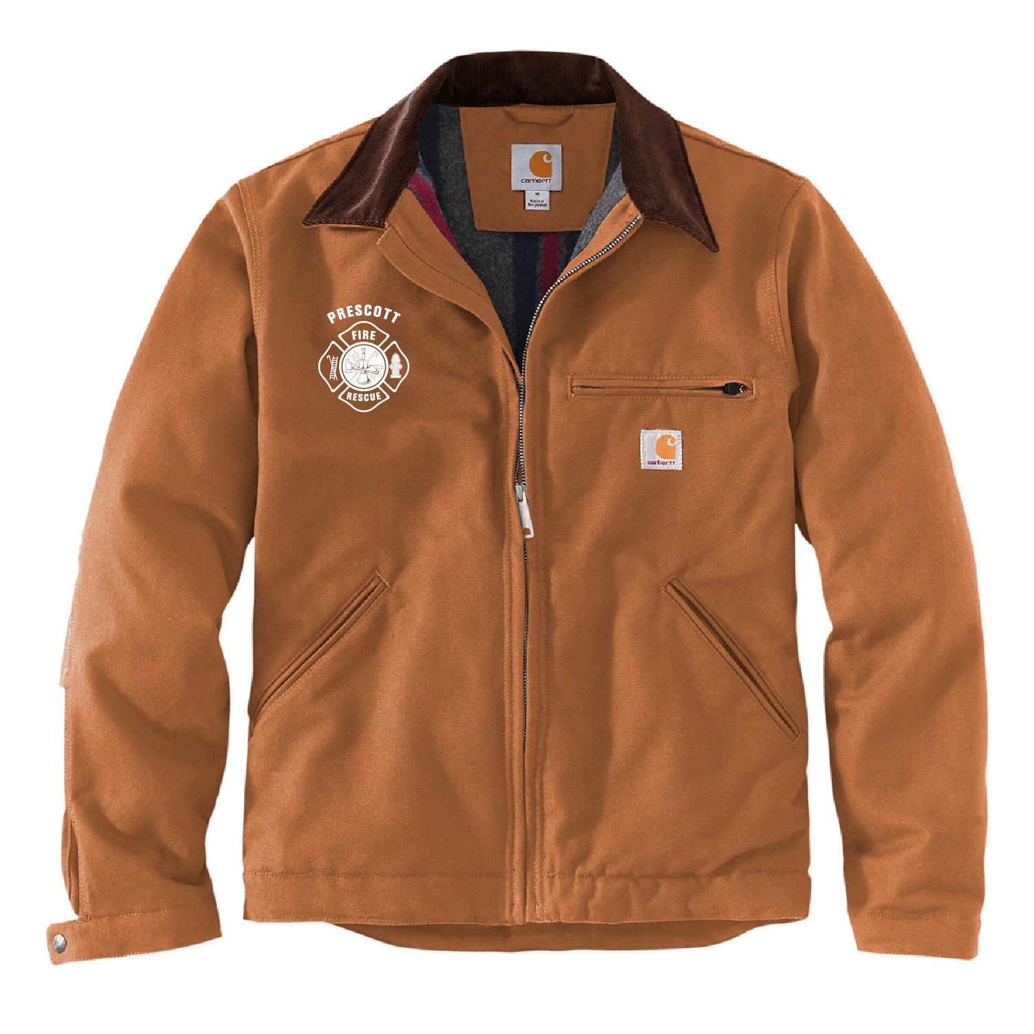 Prescott Fire and Rescue Carhartt® Duck Detroit Jacket – DSP On Demand