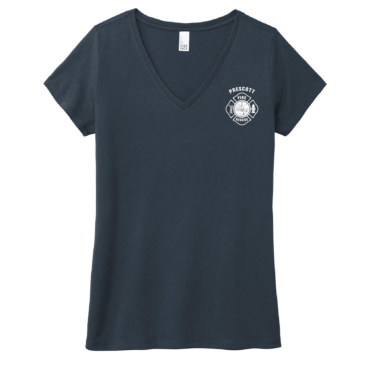 Prescott Fire and Rescue District ® Women’s Perfect Tri ® V-Neck Tee - DSP On Demand