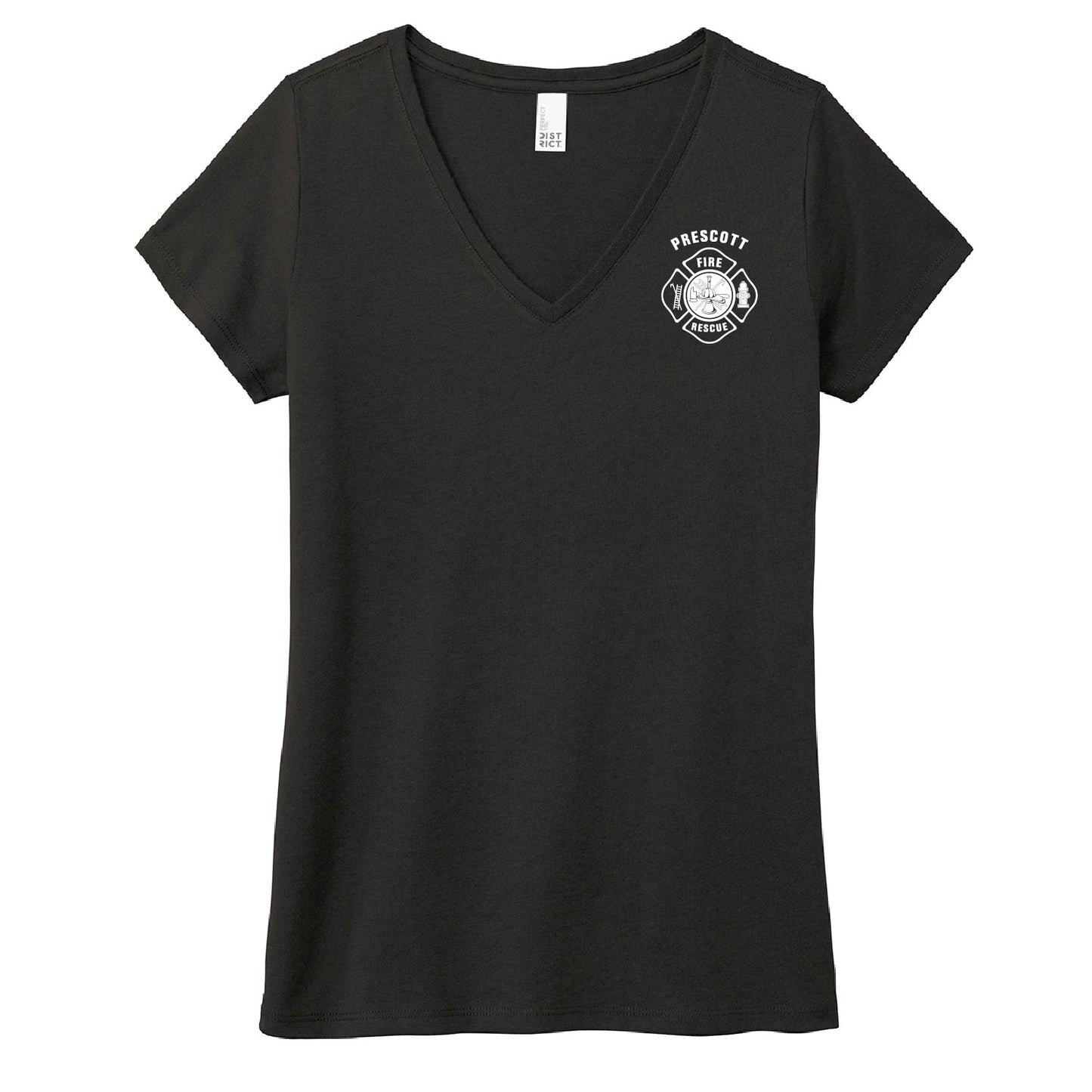 Prescott Fire and Rescue District ® Women’s Perfect Tri ® V-Neck Tee - DSP On Demand