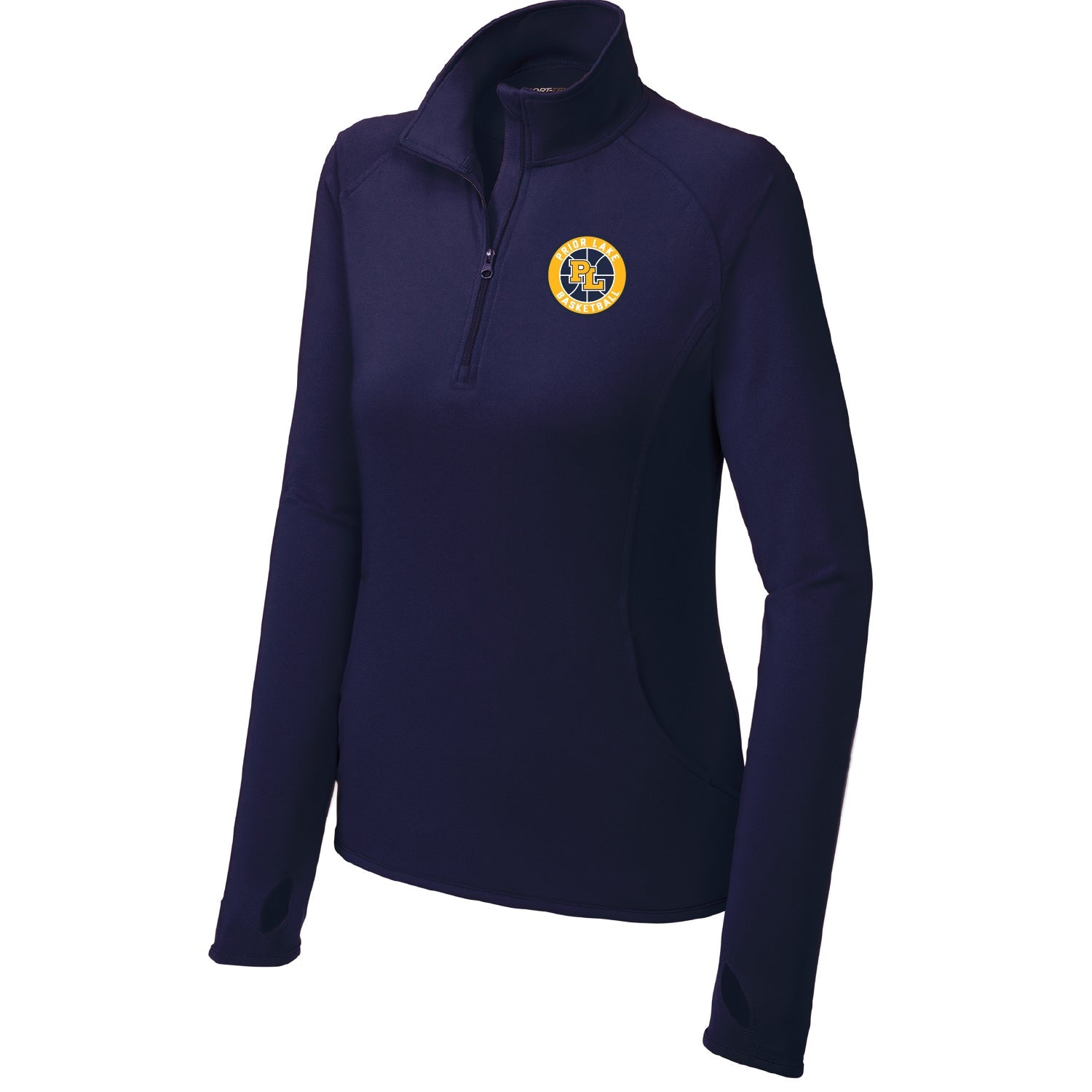 Prior Lake Basketball Ladies Sport-Wick® Stretch 1/4-Zip Pullover - DSP On Demand