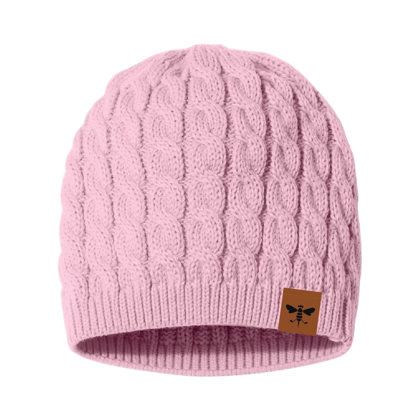 Queen B's Cable Knit Beanie - DSP On Demand