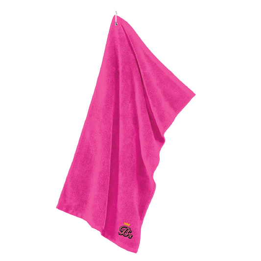 Queen B's Grommeted Microfiber Golf Towel - DSP On Demand