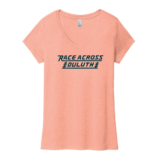 Race Across Duluth Women’s Perfect Tri ® V-Neck Tee - DSP On Demand