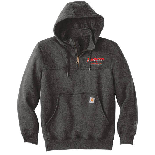Rumpca Services Carhartt ® Rain Defender ® Paxton Heavyweight Hooded Zip Mock Sweatshirt - DSP On Demand