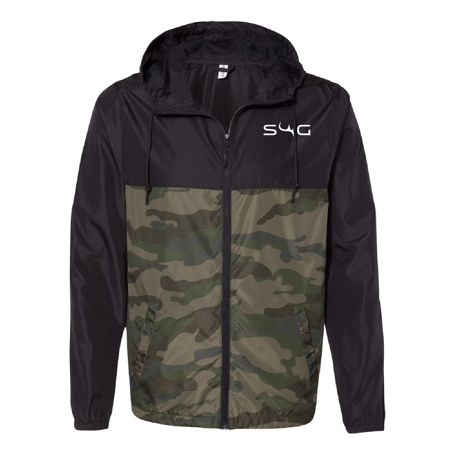 S4G Unisex Lightweight Windbreaker Full-Zip Jacket - DSP On Demand