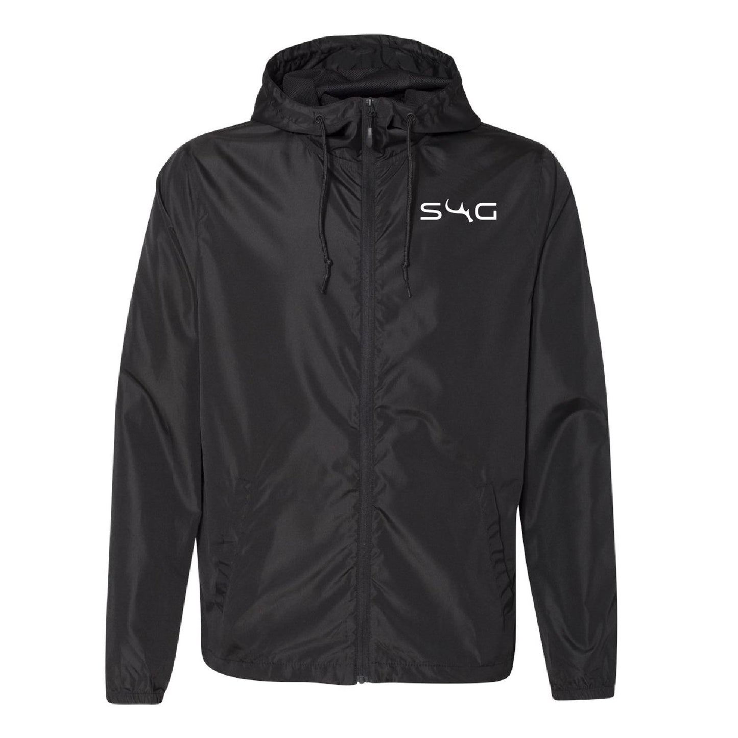 S4G Unisex Lightweight Windbreaker Full-Zip Jacket - DSP On Demand