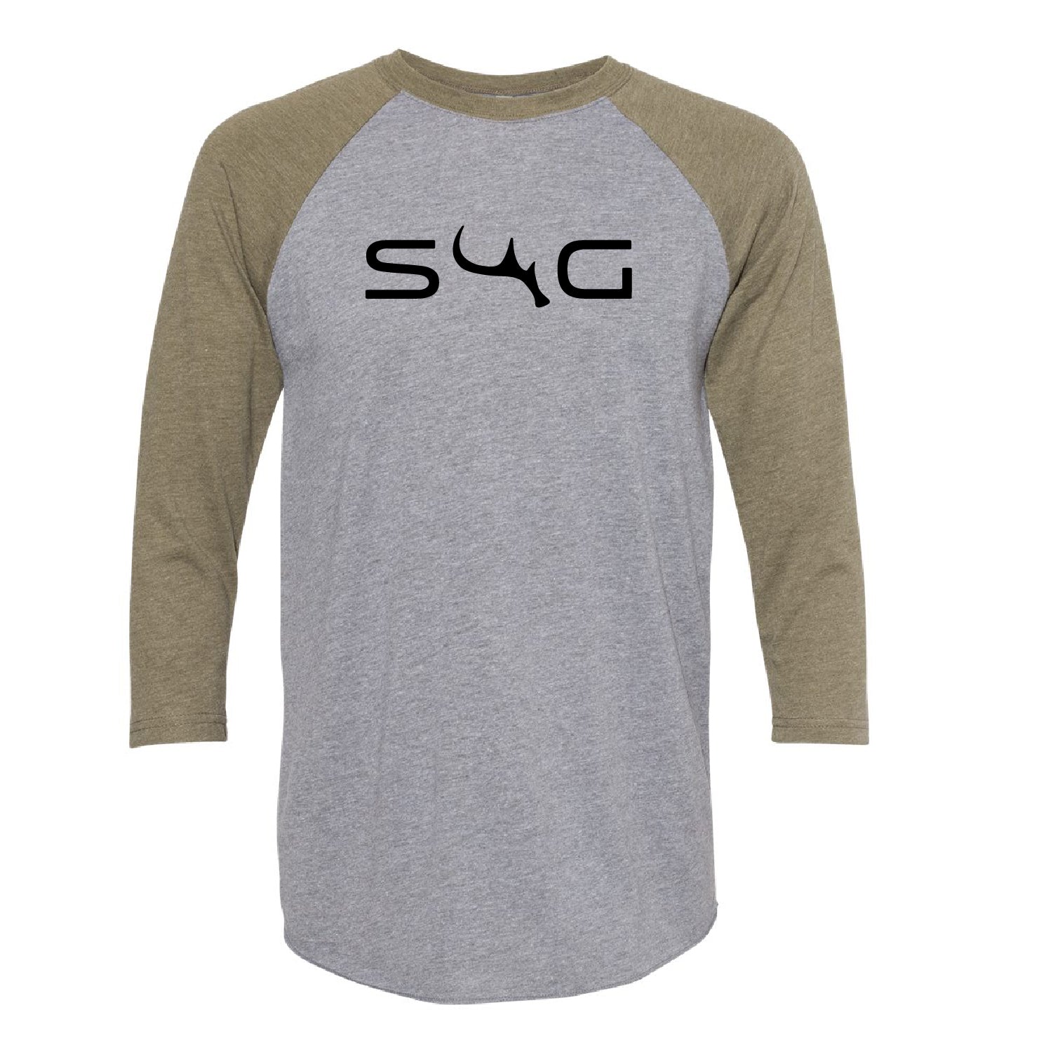 S4G Unisex Tri-Blend 3/4-Sleeve Raglan Tee - DSP On Demand