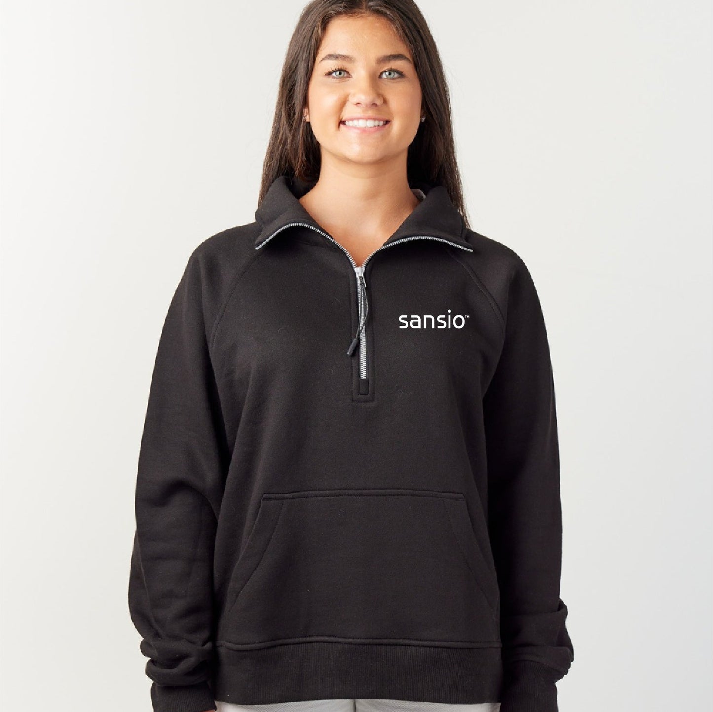 Sansio Ladies Boxy 1/2 Zip Fleece - DSP On Demand