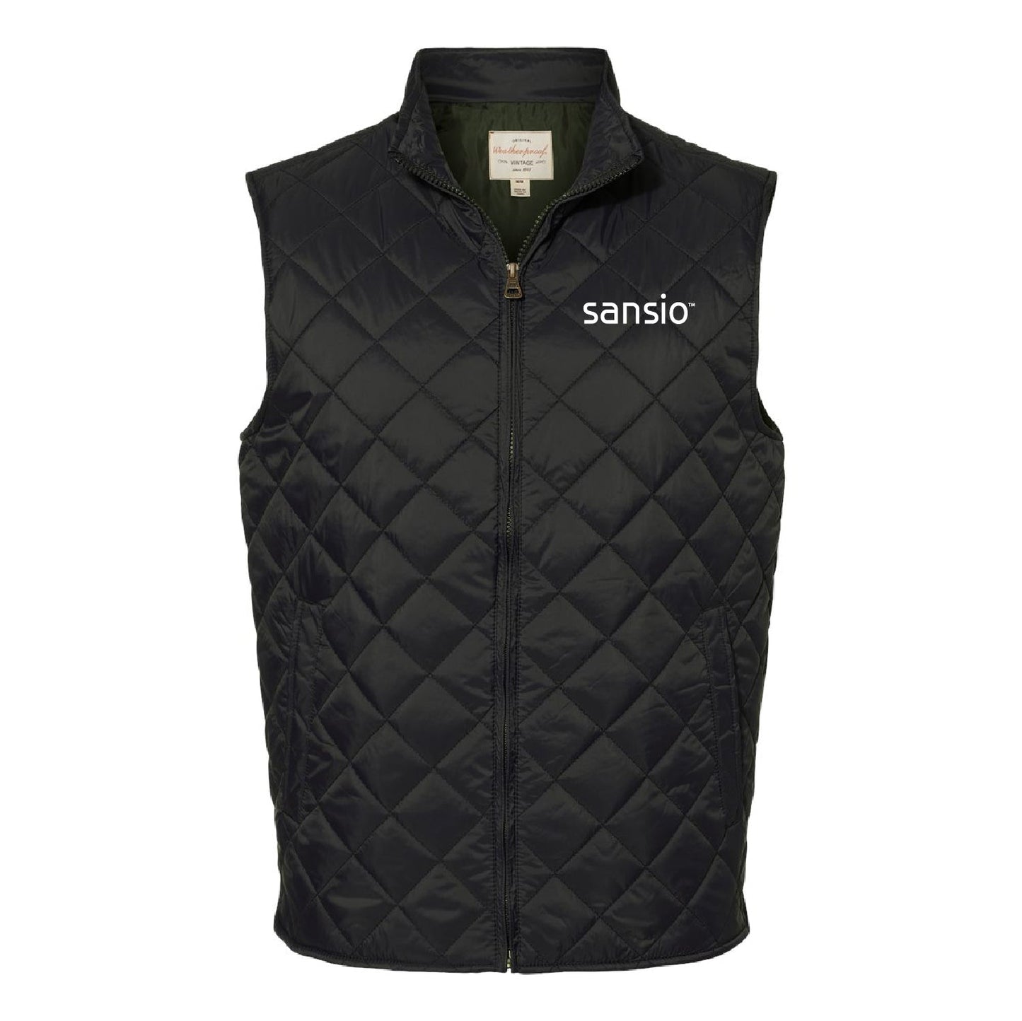 Sansio Vintage Diamond Quilted Vest - DSP On Demand