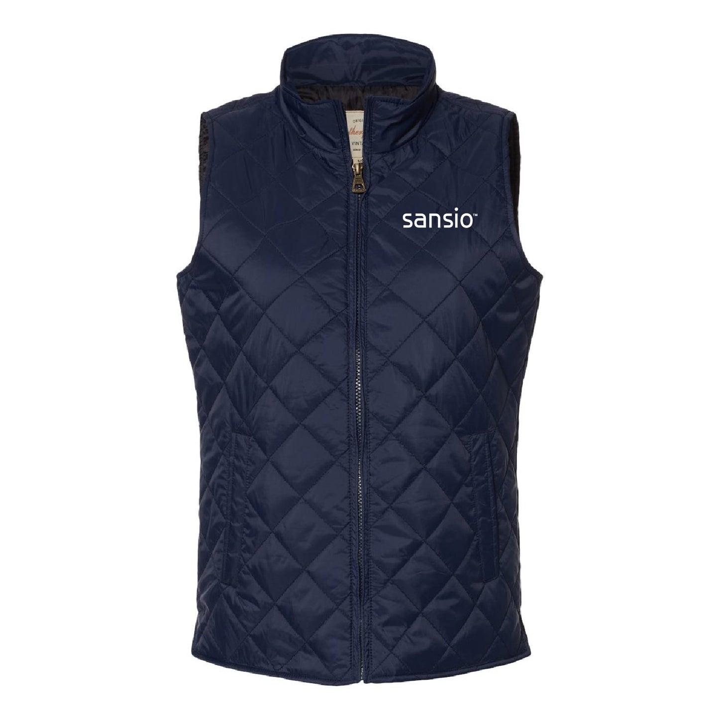 Sansio Women's Vintage Diamond Quilted Vest - DSP On Demand