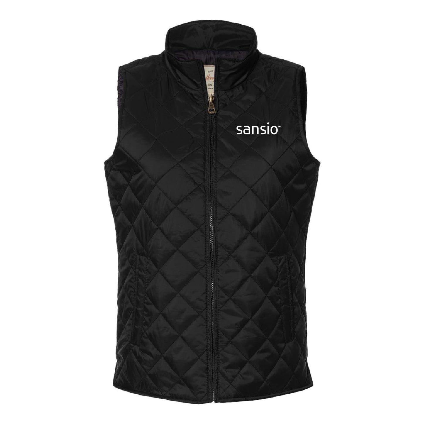 Sansio Women's Vintage Diamond Quilted Vest - DSP On Demand