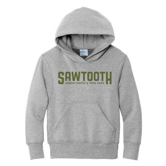 Sawtooth Youth Core Fleece Pullover Hooded Sweatshirt - DSP On Demand