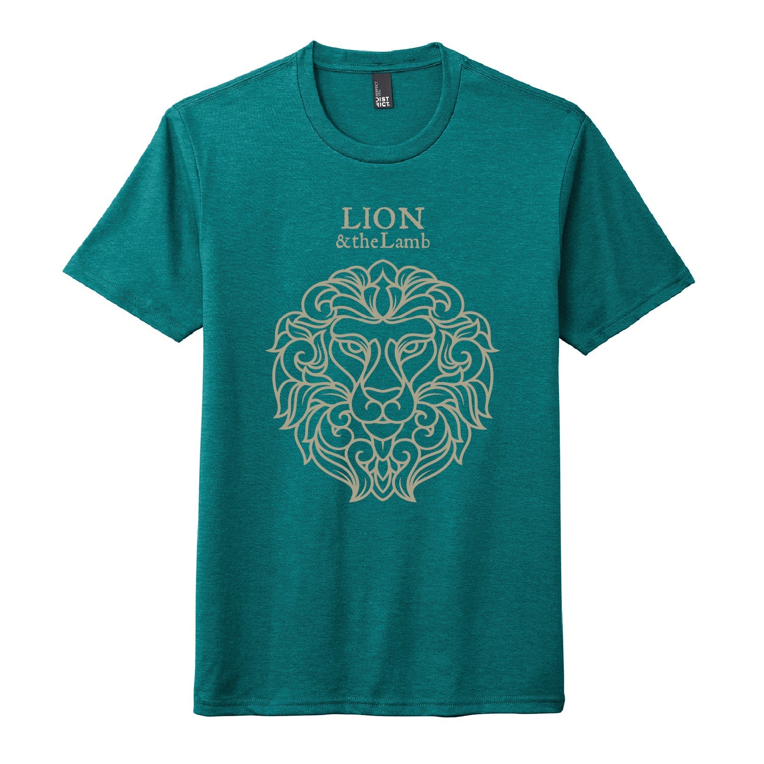 Scriptique Art Lion and Lamb Perfect Tri ® Tee - DSP On Demand