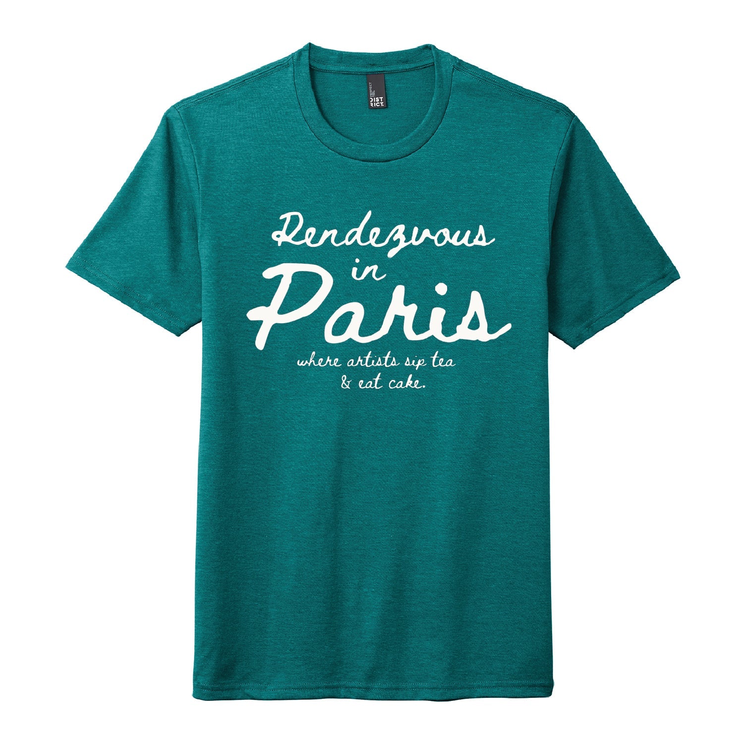 Scriptique Art Paris Perfect Tri ® Tee - DSP On Demand