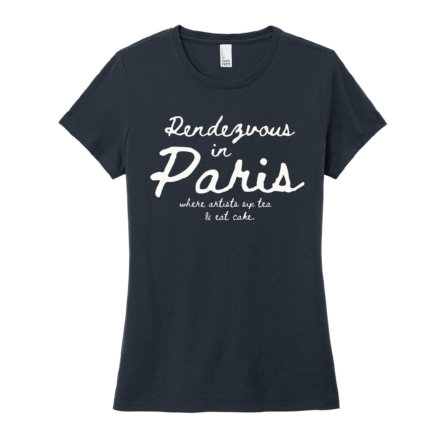 Scriptique Art Paris Women’s Perfect Tri ® Tee - DSP On Demand