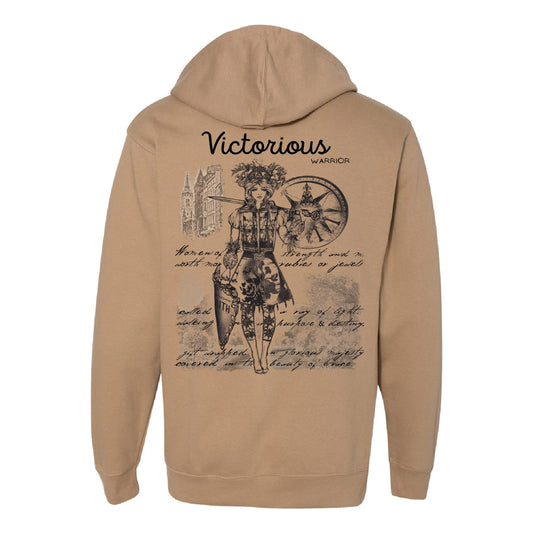 Scriptique Art Victorious Unisex Midweight Hooded Sweatshirt - DSP On Demand