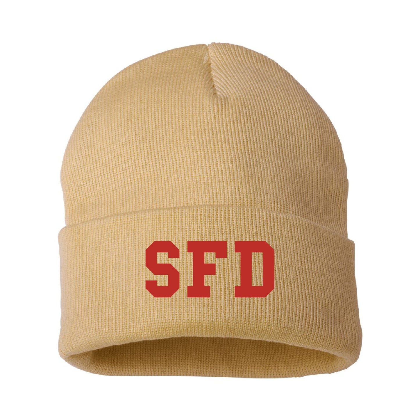 SFD Solid 12" Cuffed Beanie - DSP On Demand