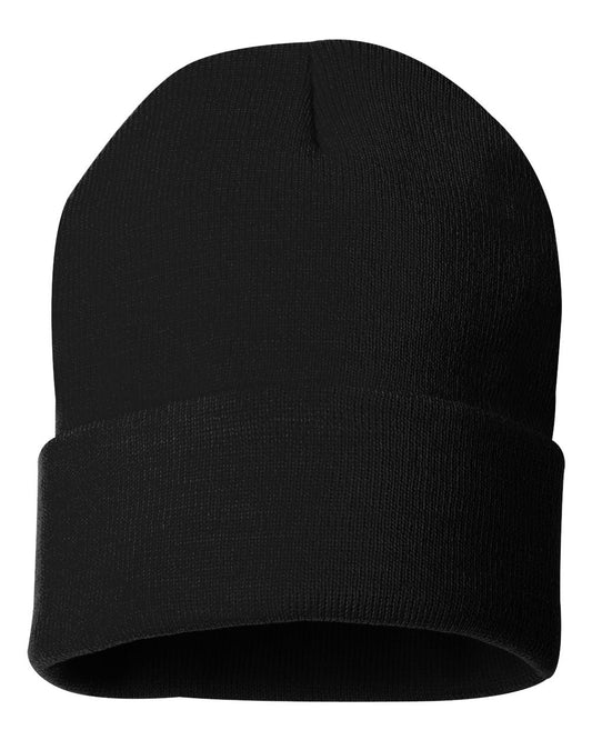 Solid 12" Cuffed Beanie - DSP On Demand