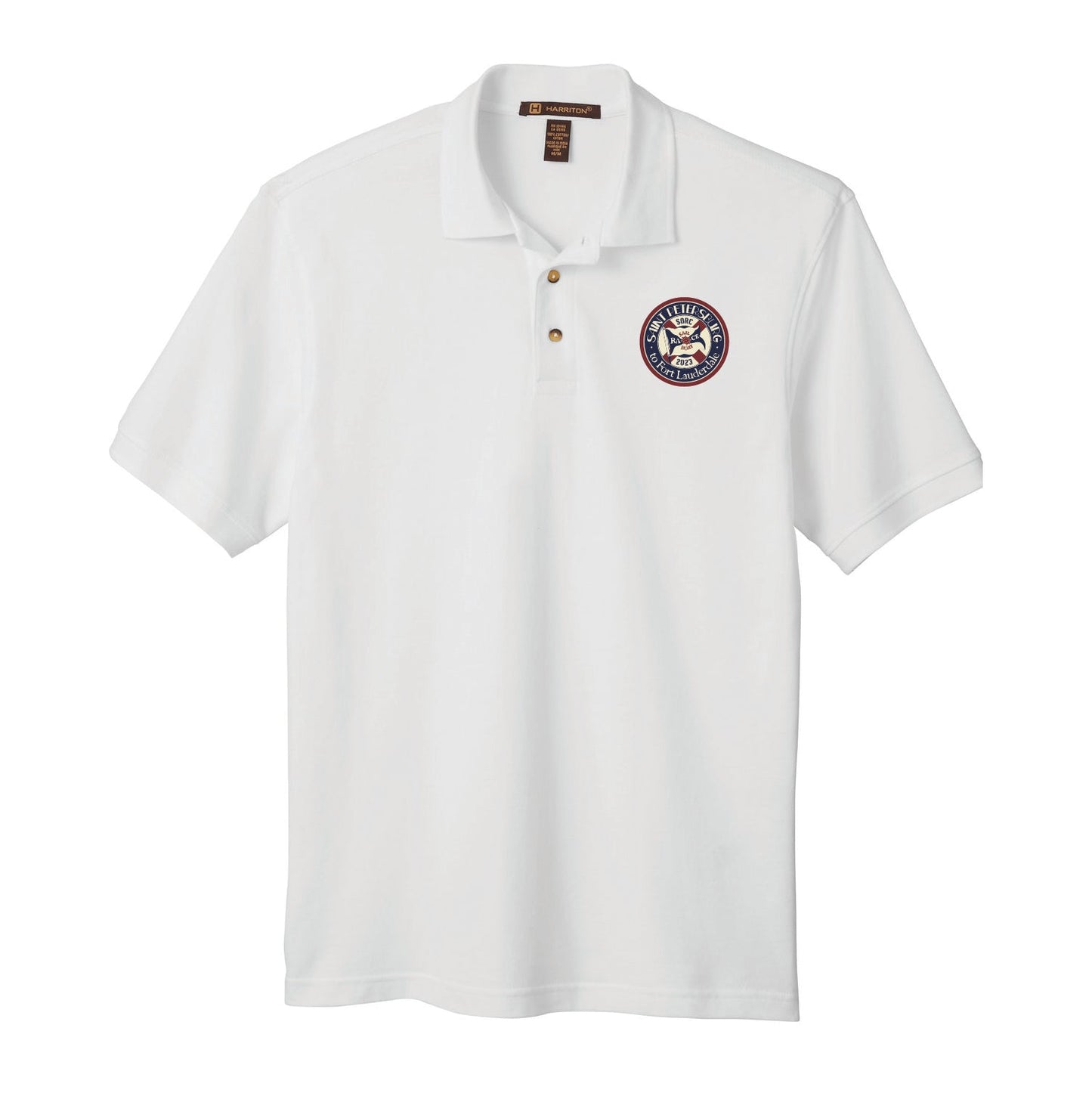 SORC Ringspun Cotton Piqué Short-Sleeve Polo - DSP On Demand