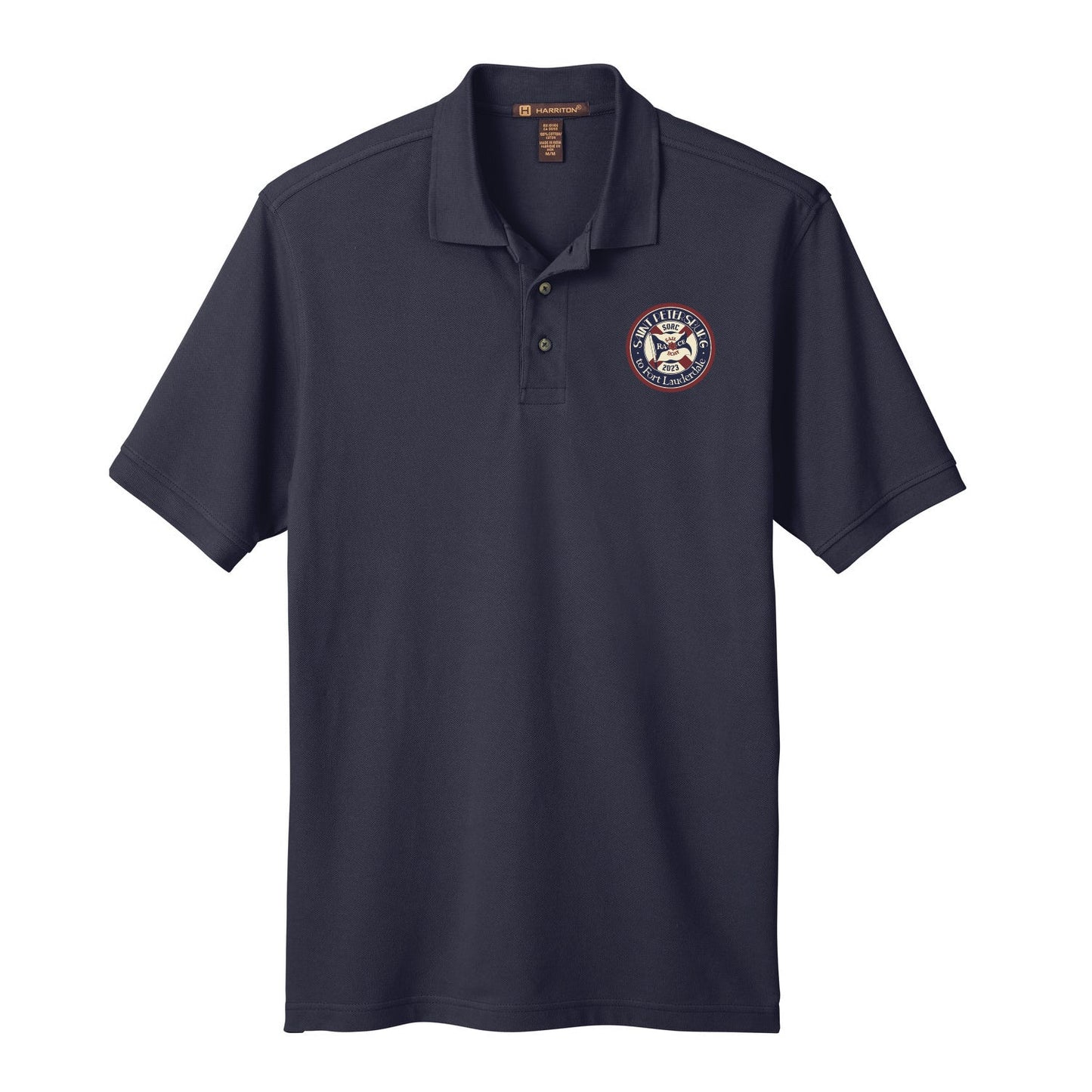 SORC Ringspun Cotton Piqué Short-Sleeve Polo - DSP On Demand