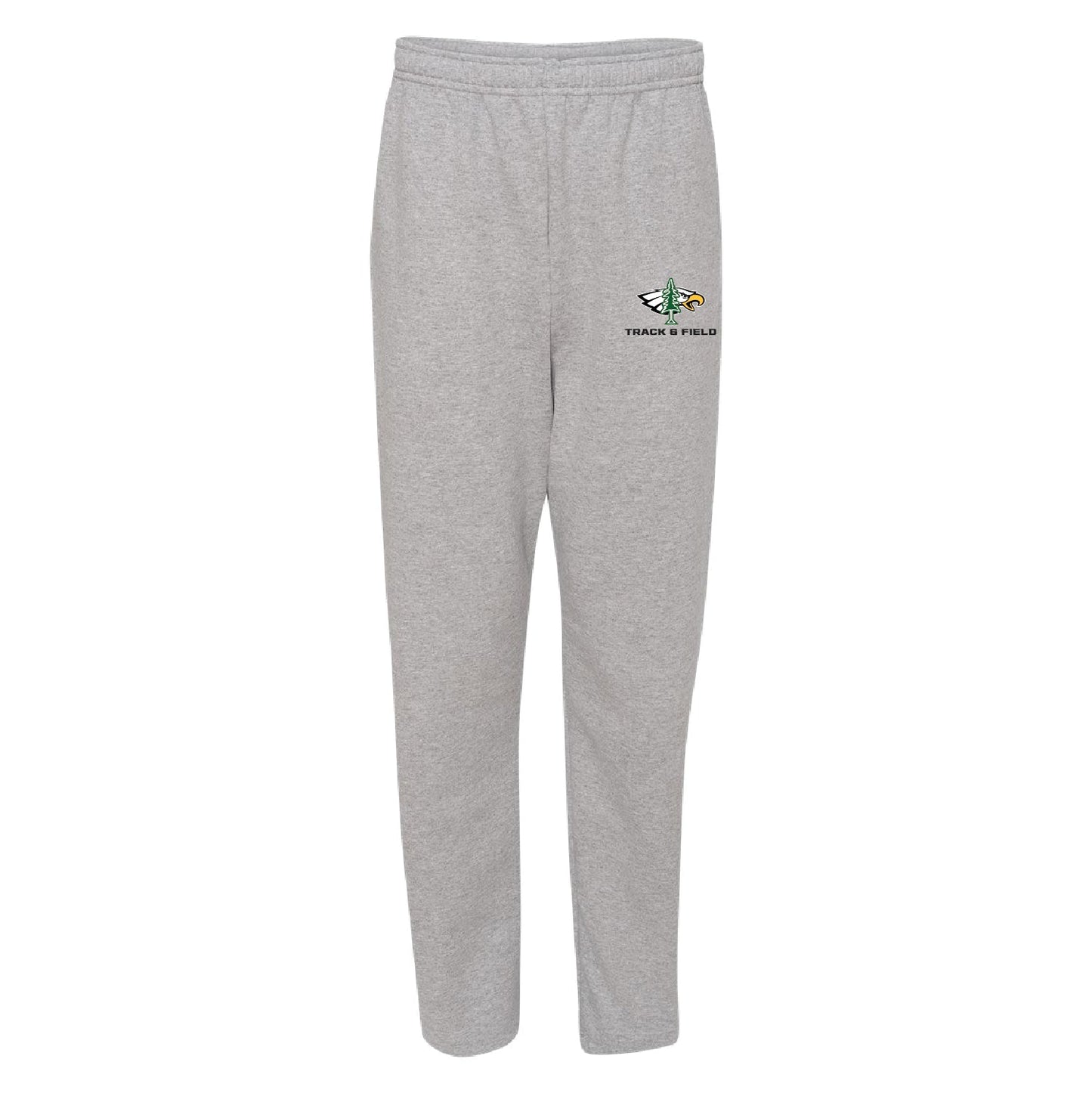 SSN Track & Field Open Bottom Sweatpants with Pockets - DSP On Demand