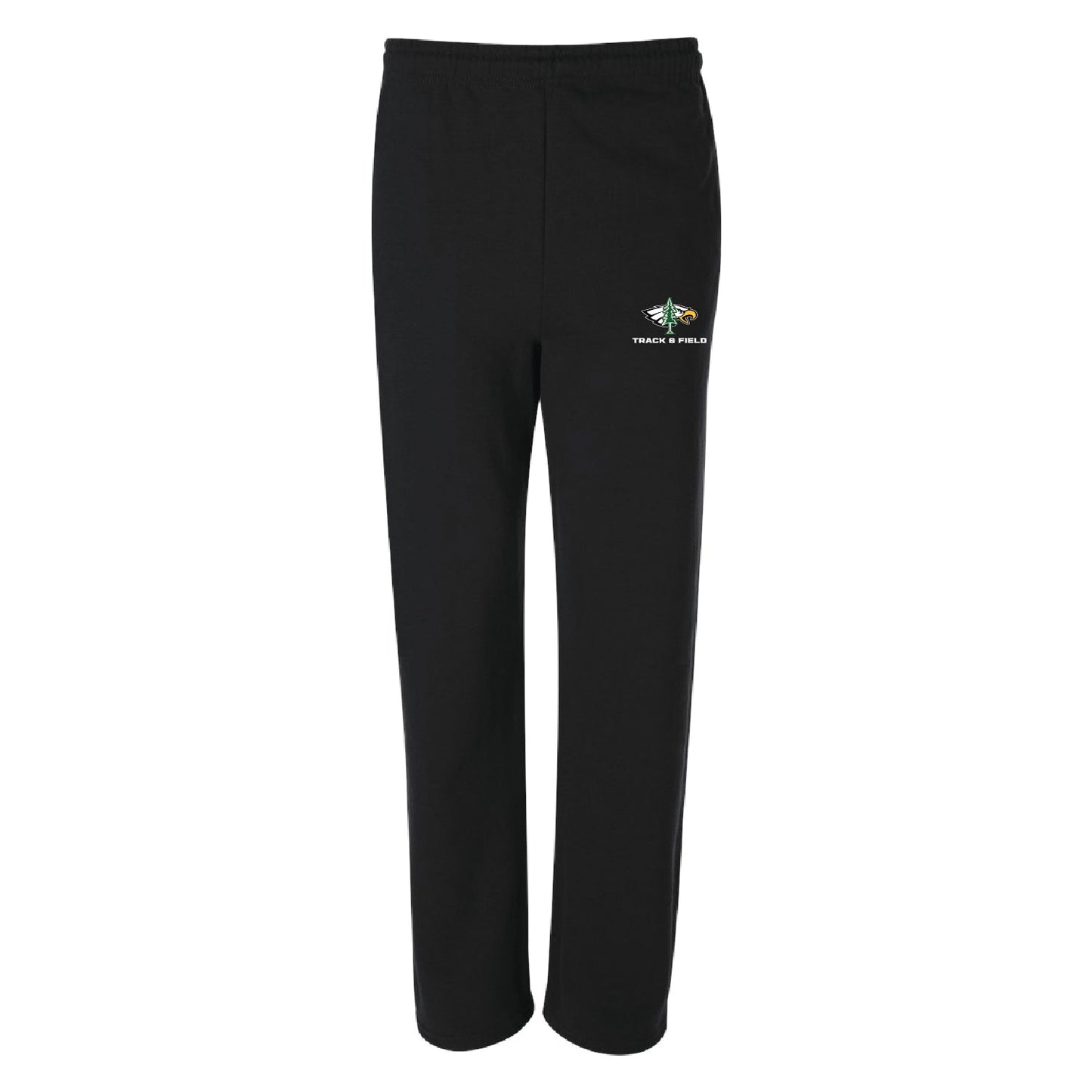 SSN Track & Field Open Bottom Sweatpants with Pockets - DSP On Demand