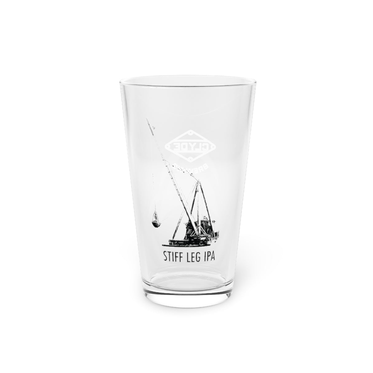 Stiff Leg IPA Pint Glass, 16oz - DSP On Demand