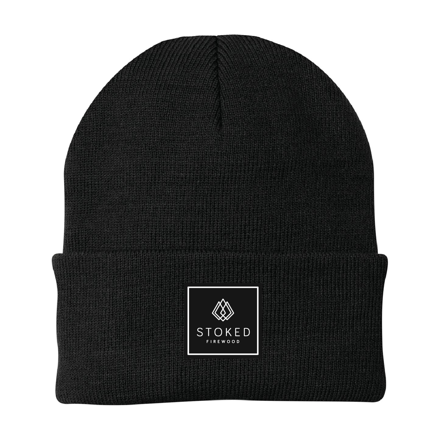 Stoked Firewood Knit Cap - DSP On Demand
