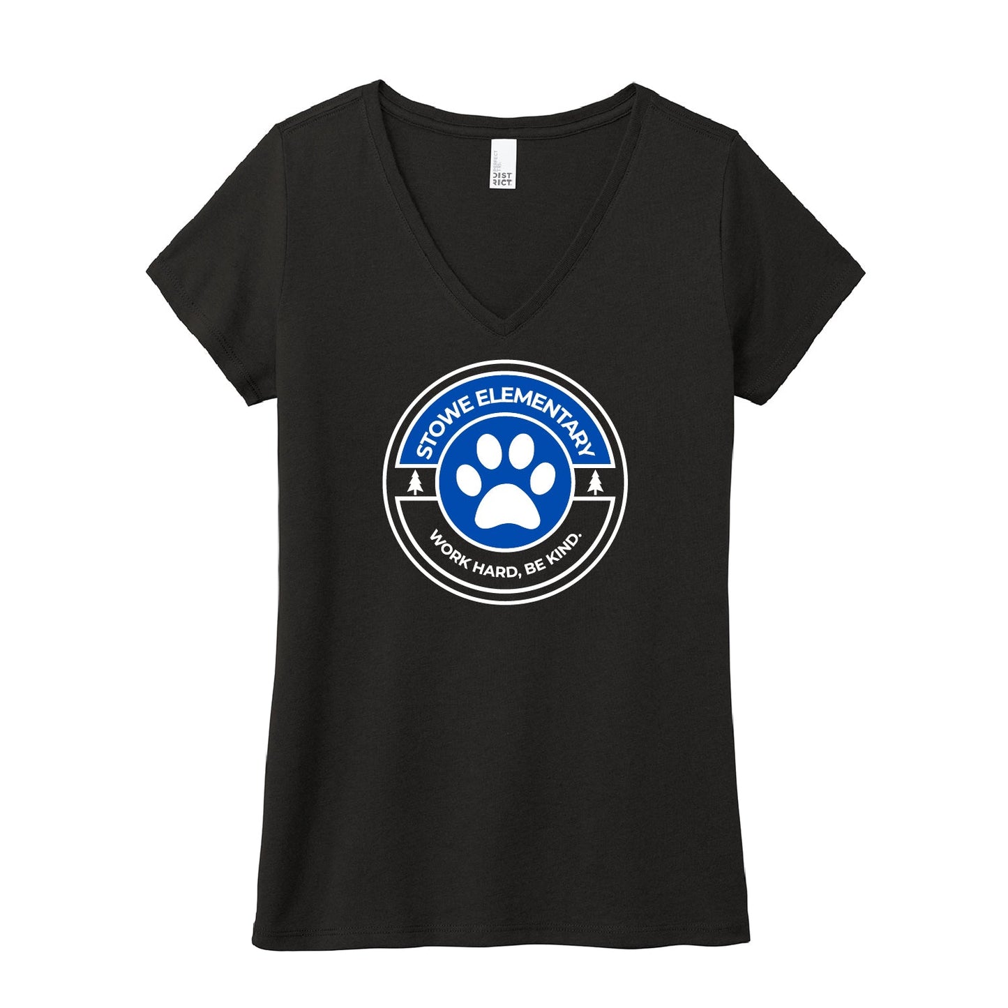 Stowe Elementary District ® Women’s Perfect Tri ® V-Neck Tee - DSP On Demand