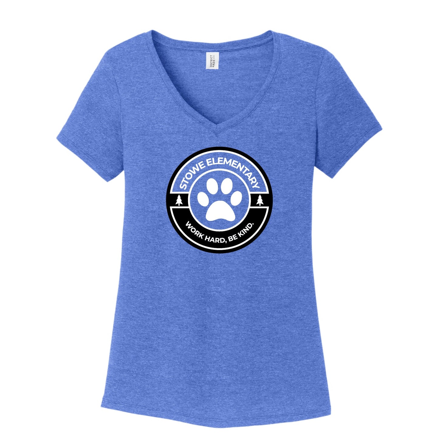 Stowe Elementary District ® Women’s Perfect Tri ® V-Neck Tee - DSP On Demand