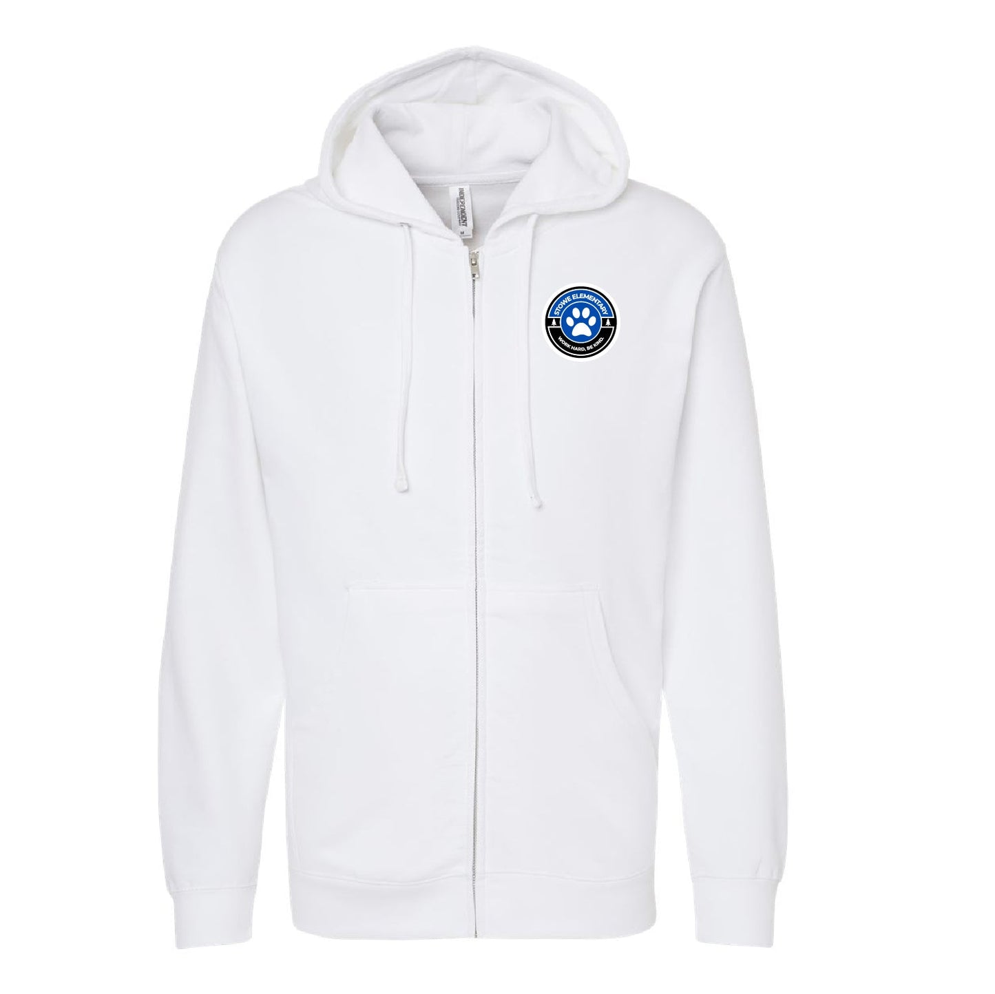 Stowe Elementary Midweight Full-Zip Hooded Sweatshir - DSP On Demand