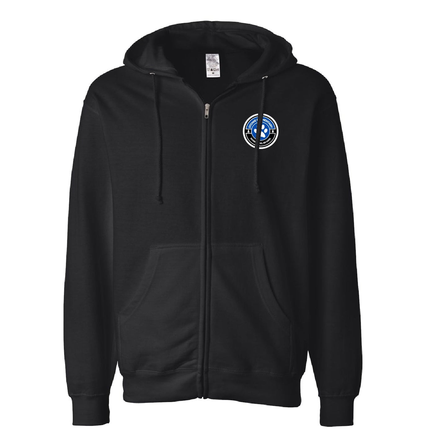 Stowe Elementary Midweight Full-Zip Hooded Sweatshir - DSP On Demand