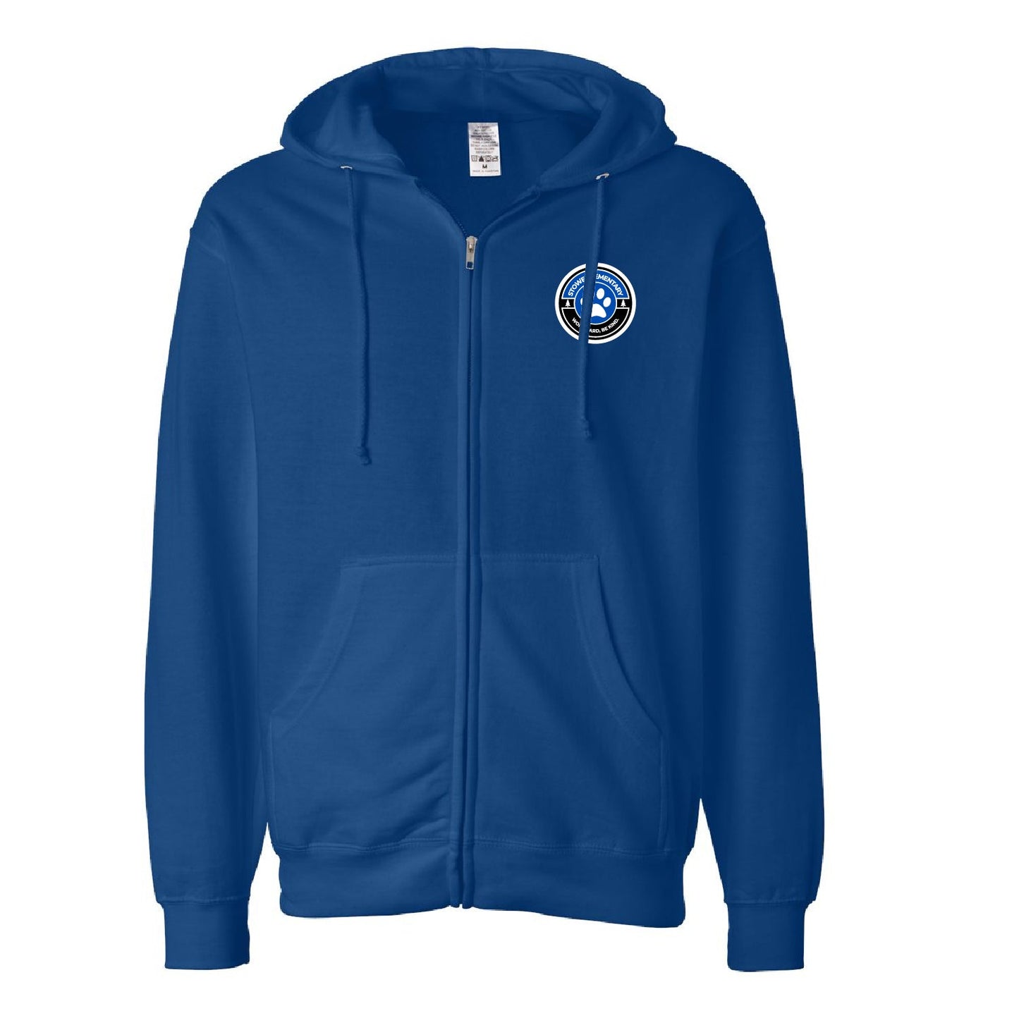 Stowe Elementary Midweight Full-Zip Hooded Sweatshir - DSP On Demand