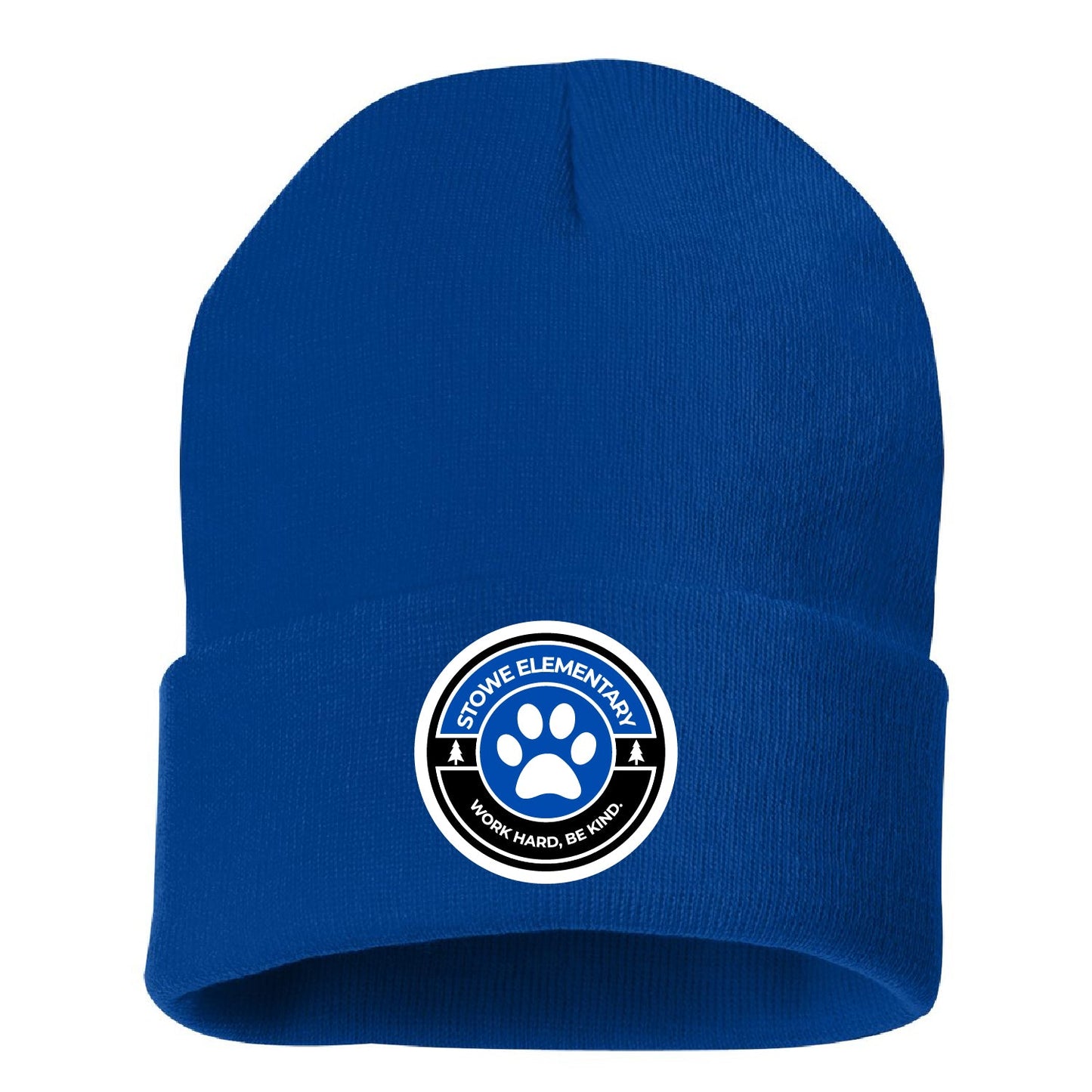 Stowe Elementary Solid 12" Cuffed Beanie - DSP On Demand