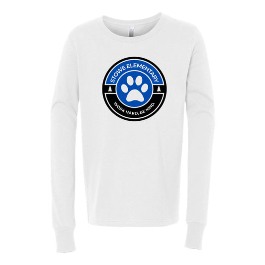 Stowe Elementary Youth Jersey Long Sleeve Tee - DSP On Demand